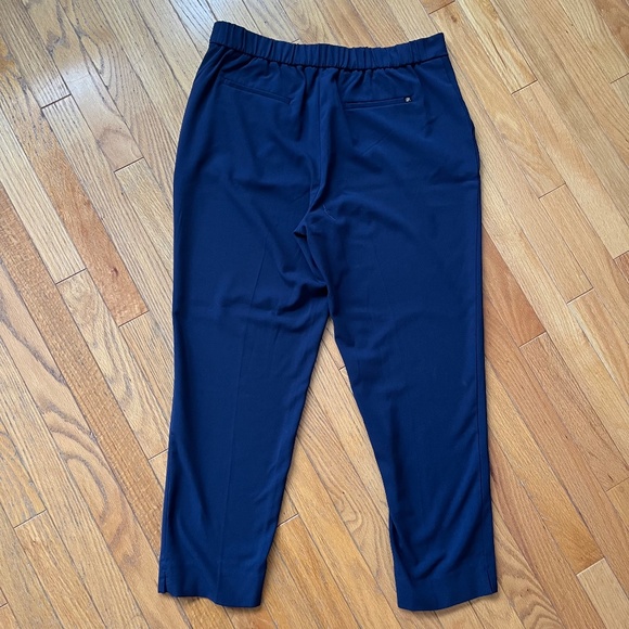 Banana Republic Hayden Navy High Rise Tapered Pants 12 - Picture 7 of 7